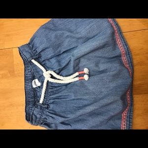 Carter denim colored skirt